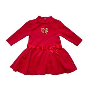 Gymboree Gingerbread Man & Woman Christmas Dress 6-12 Months